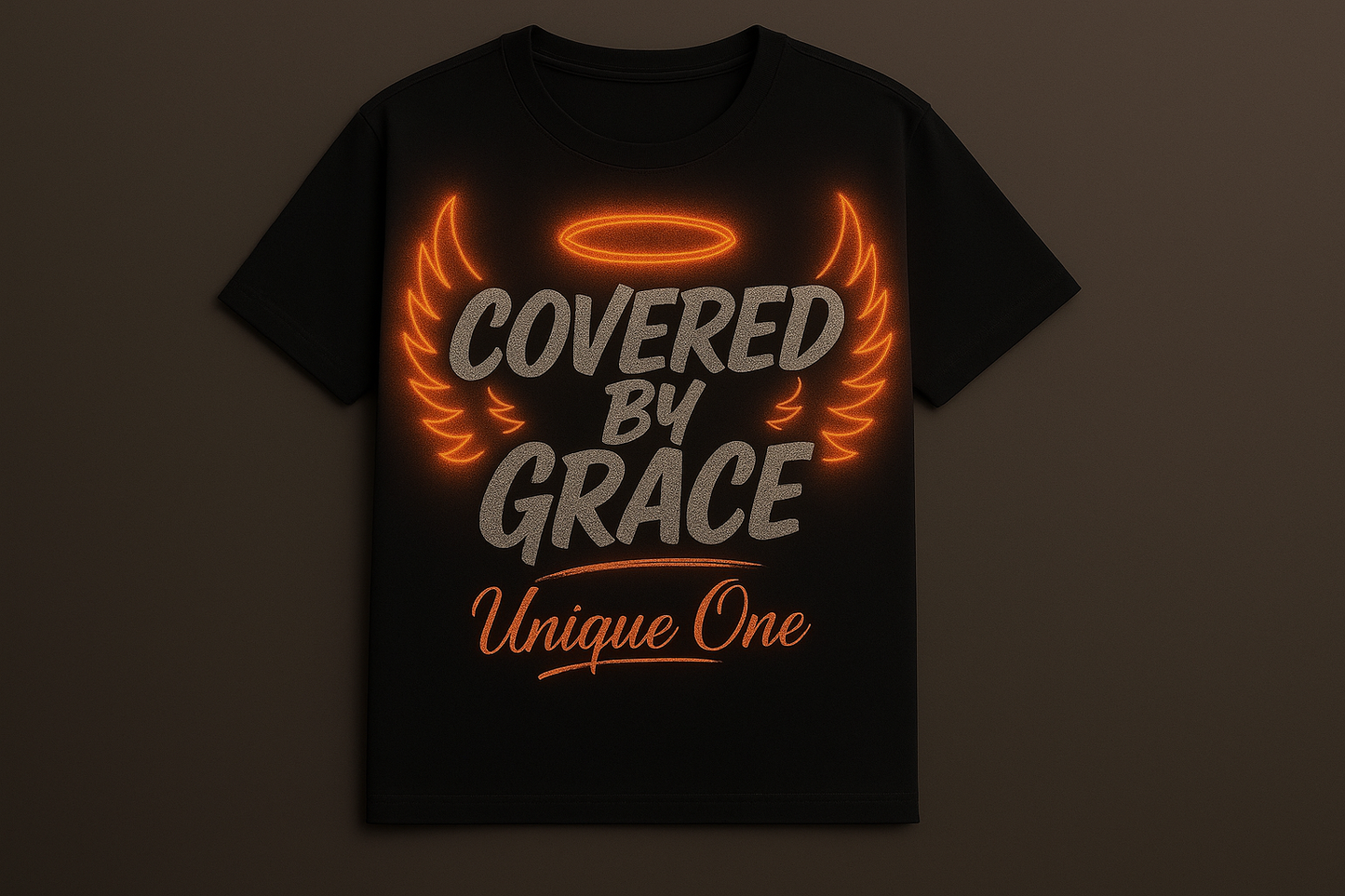 Covered By Grace Graphic Tee – Unique One