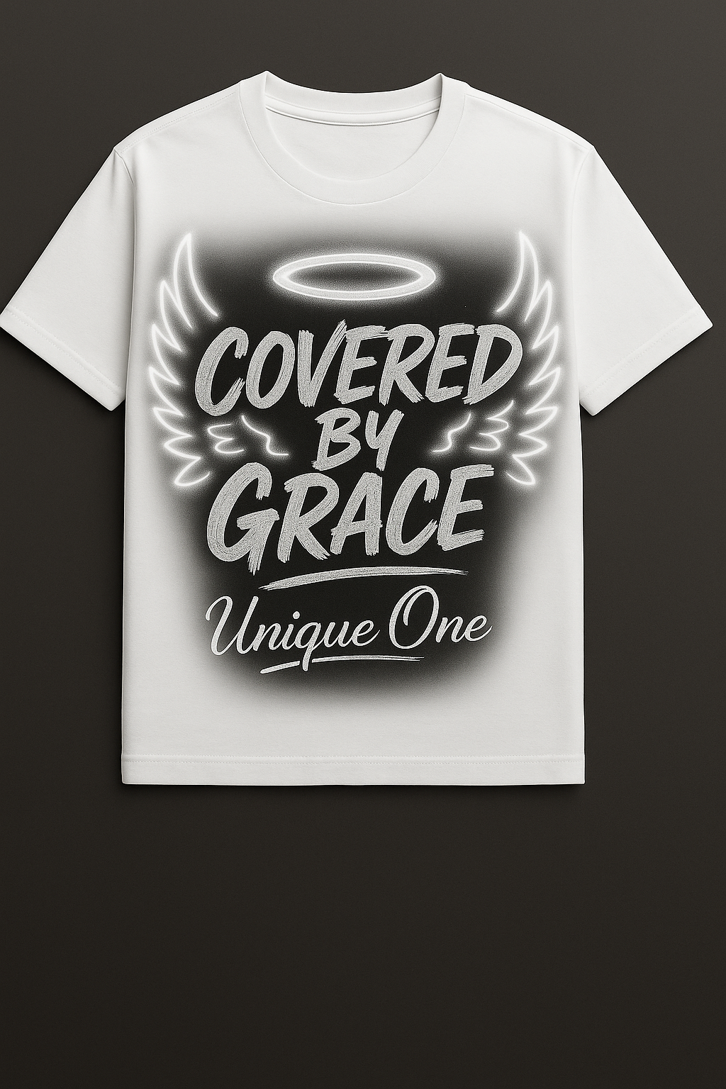 Covered By Grace Graphic Tee – Unique One